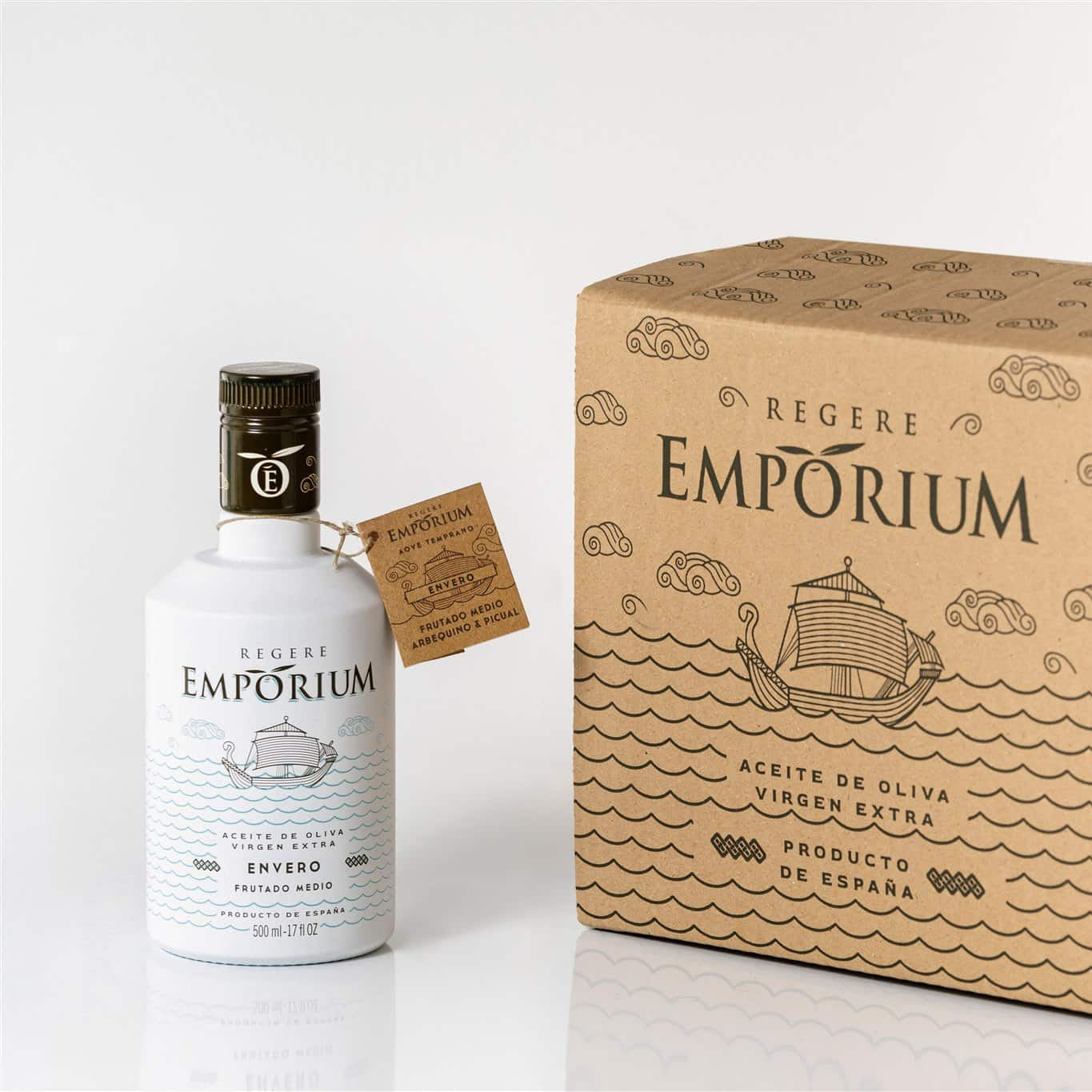 Emporium Envero x 3 botellas vidrio 500ml