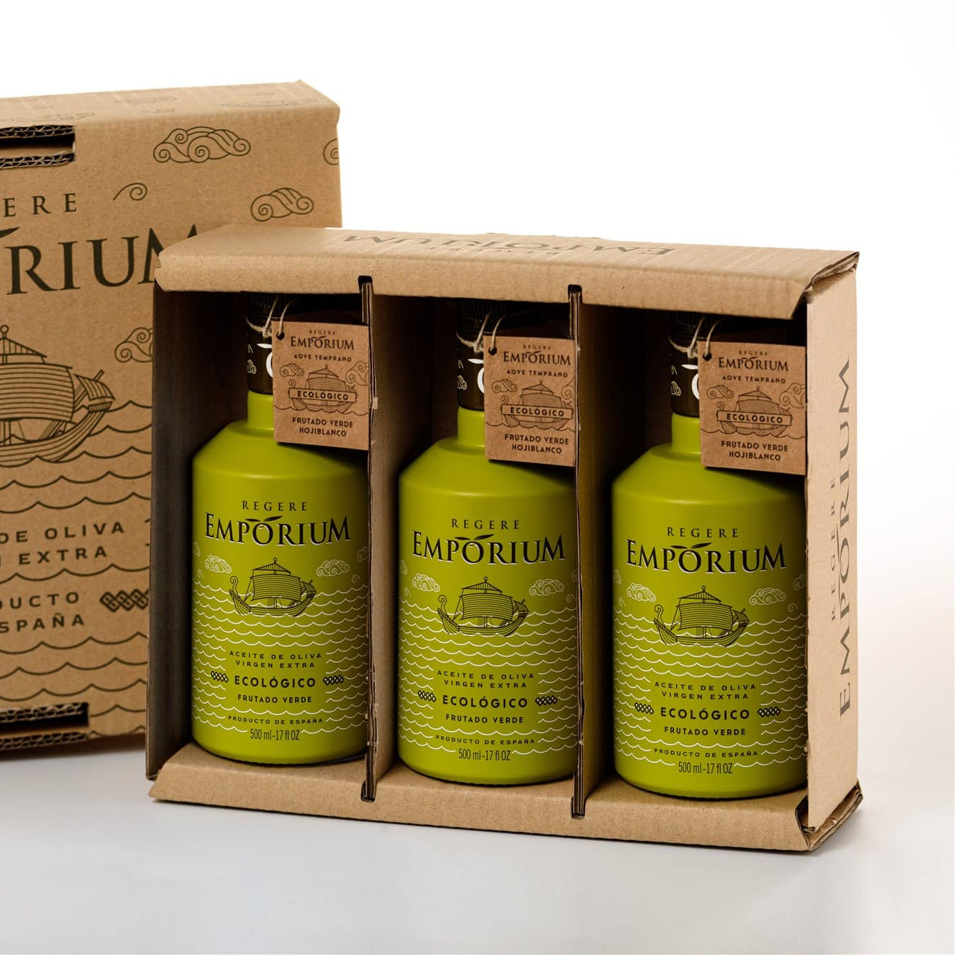 Emporium Ecológico x 3 botellas vidrio 500ml